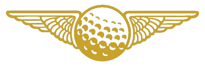 Scottsdale Luxury Golf winged golf ball emblem